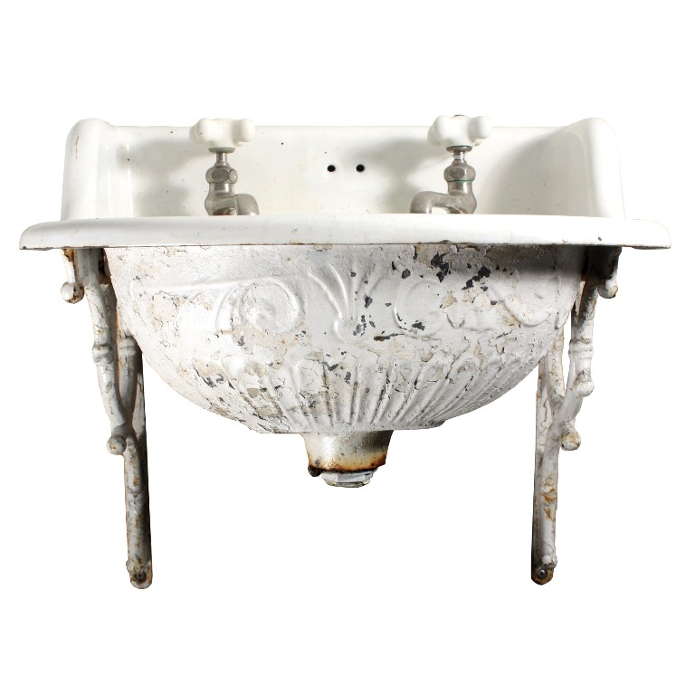 vintage style wall mount bathroom sink