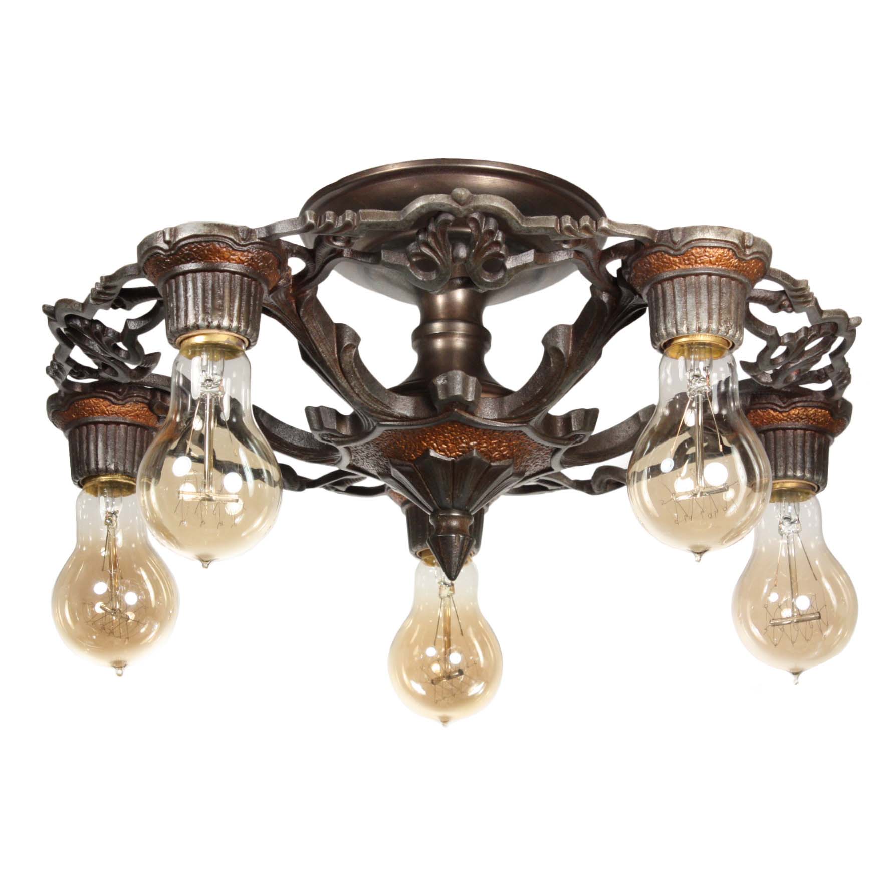 antique semi flush mount ceiling light