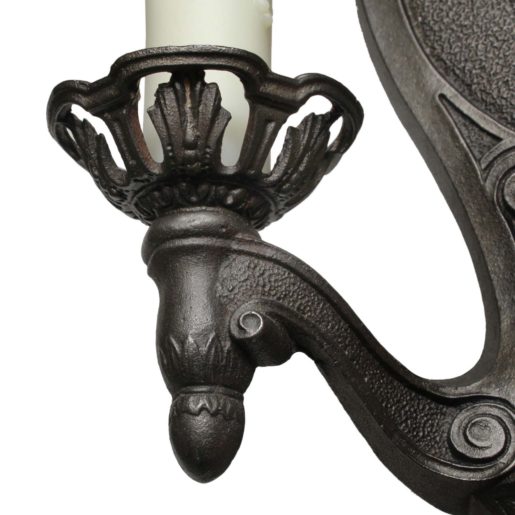 Antique Spanish Revival Sconces by Markel, Early 1900s