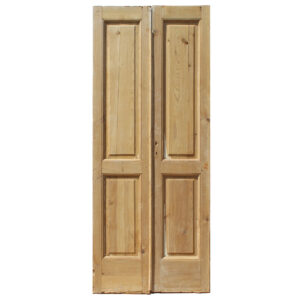Pair of Reclaimed 39″ Solid French Doors