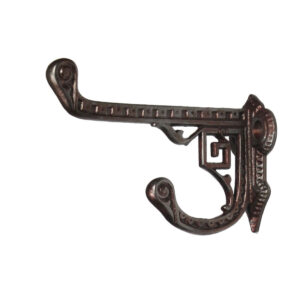 Eastlake Cast Iron Hook, Antique Hardware