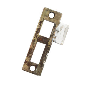 Antique Strike Plates for Mortise Locks, 3/8 Spacing